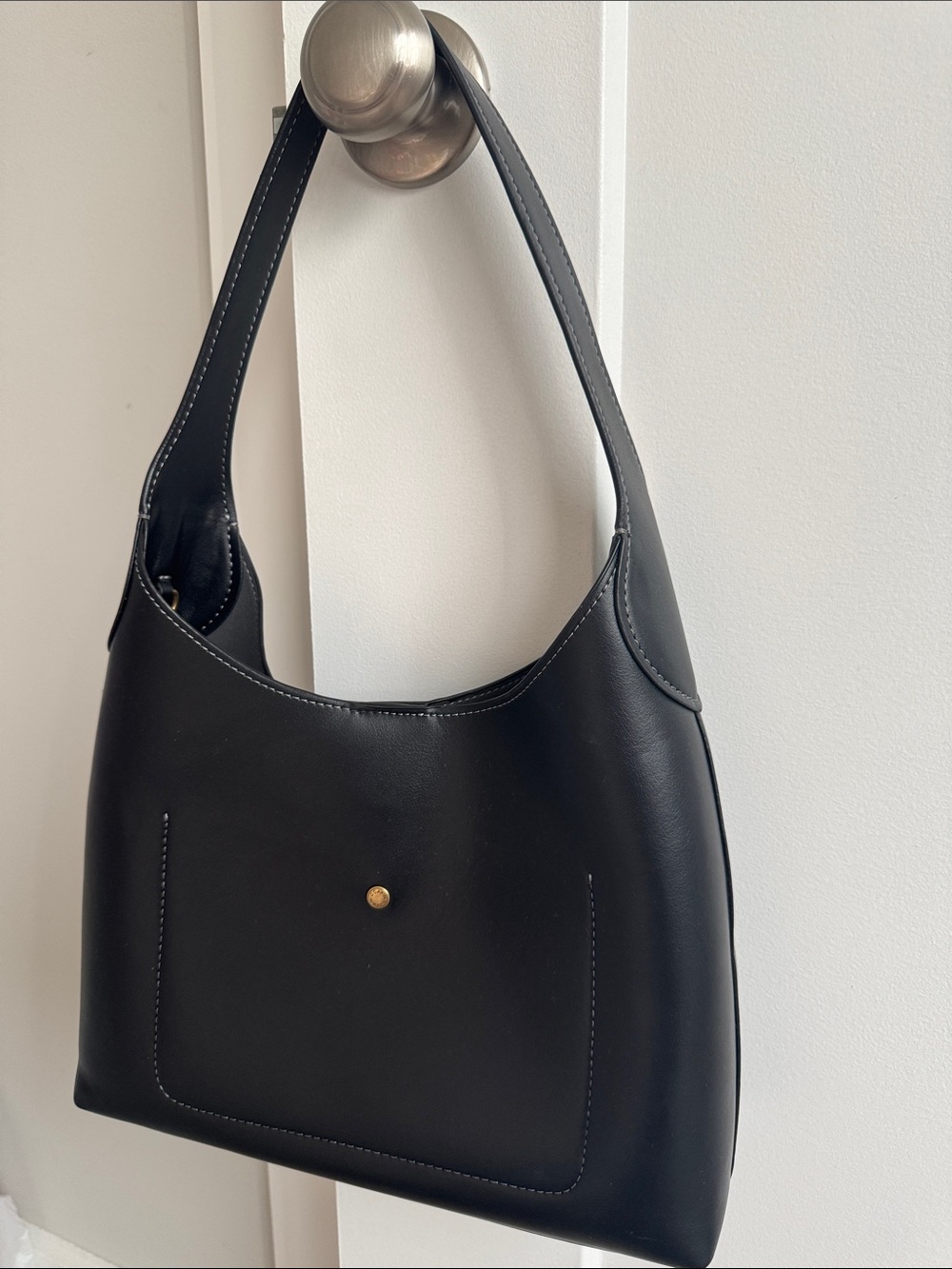 Coach Black Brooklyn 28 in Leather - Picture 2 of 7